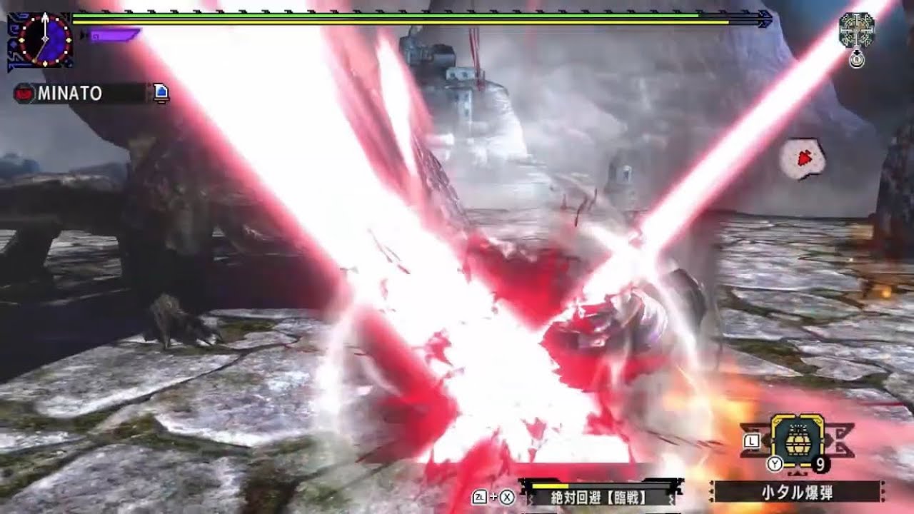 【MHXX】伝説の黒龍　ミラボレアス　ブシドーハンマー　08'14
