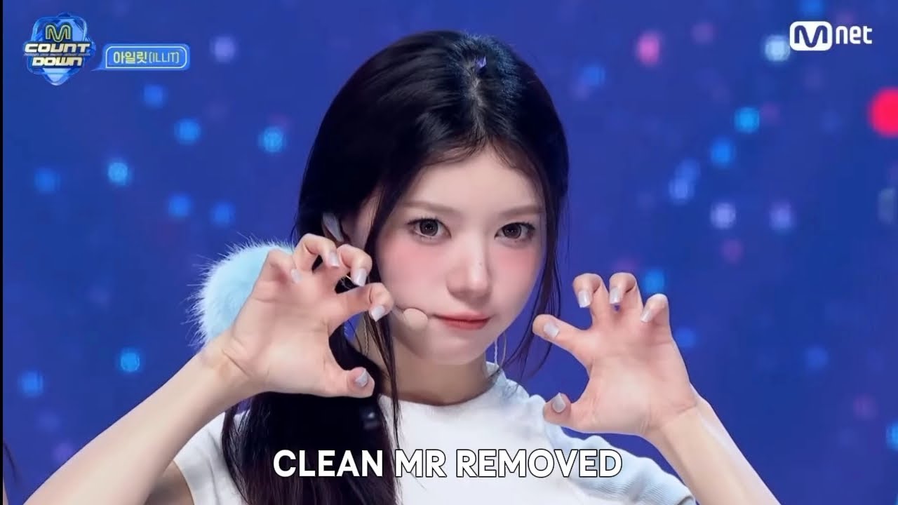 [CLEAN MR REMOVED] NOT CUTE ANYMORE - ILLIT (일릿) Mnet Kpop 260108
