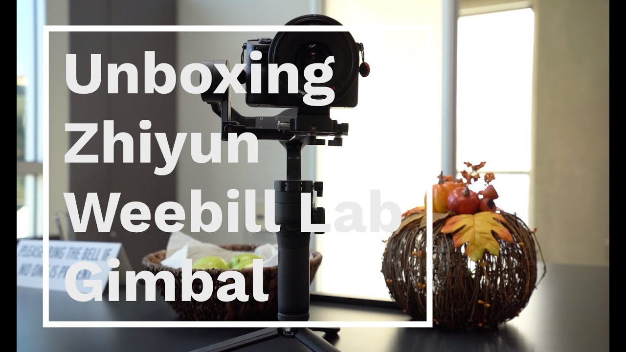 Unboxing Zhiyun Weebill Lab Gimbal