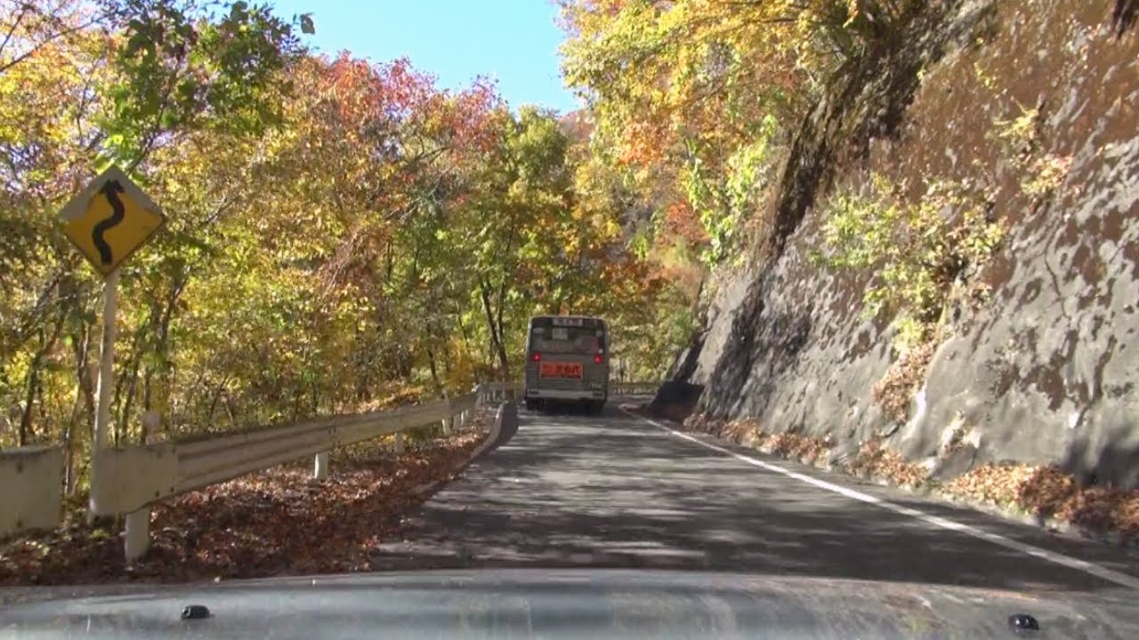 [紅葉ドライブ] 国道139号 松姫峠 車載動画