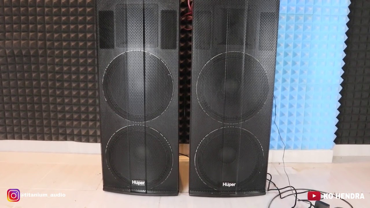 Review New Huper 3Way HUPER 215 | Speaker Aktif 2X15 Inc