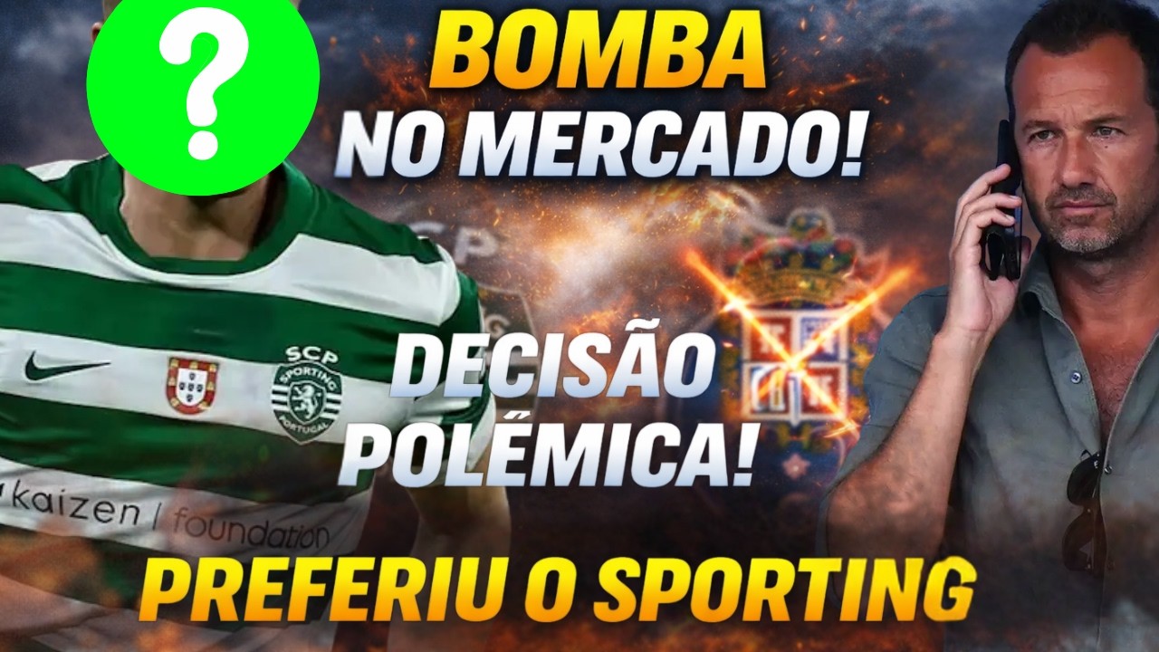 BOMBA EM ALVALADE! Craque pode sair e há sinais que preocupam! NOTICIAS DO SPORTING CLUBE PORTUGAL