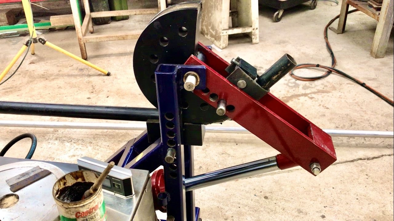 Homemade Electric Hydraulic Tube Bender