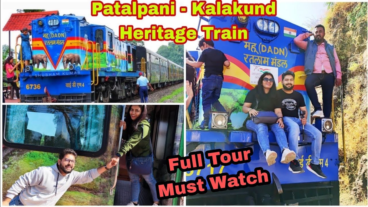 पातालपानी-कालाकुंड हेरिटेज ट्रेन |Patalpani-Kalakund Heritage Train Indore | Indore Madhya Pradesh