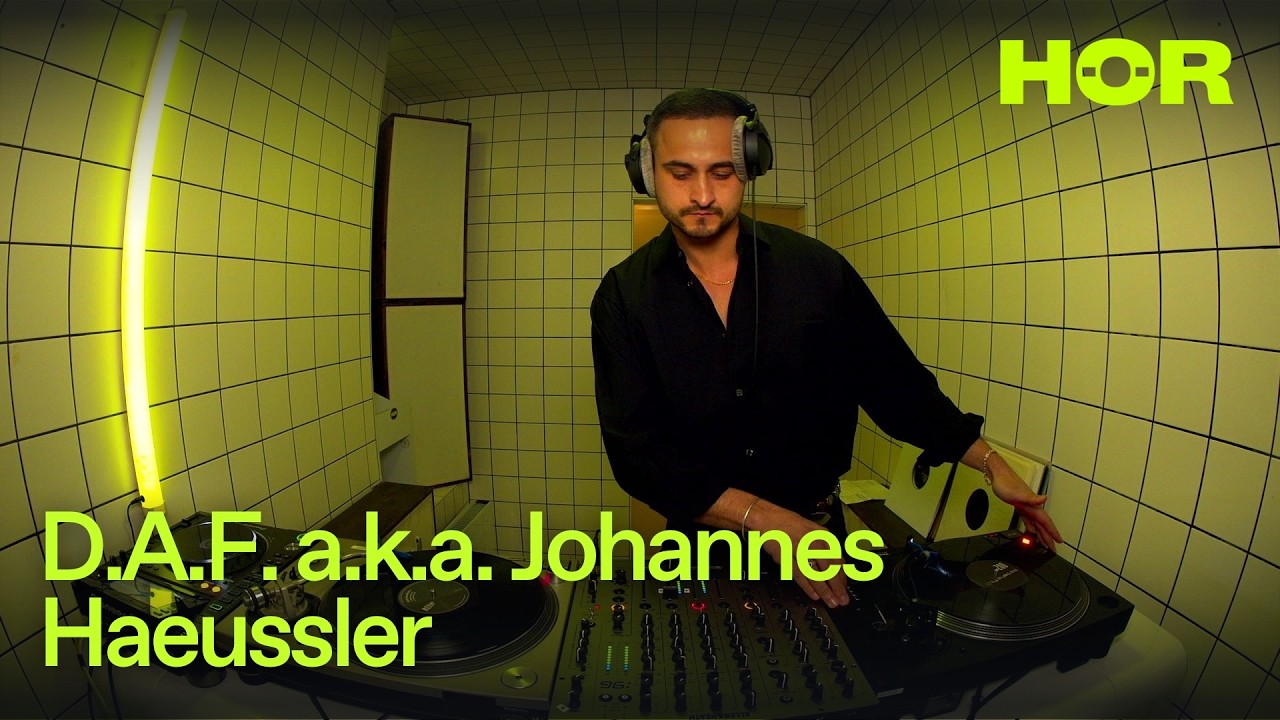 D.A.F. a.k.a. Johannes Haeussler | H&Ouml;R - February 18 / 2026