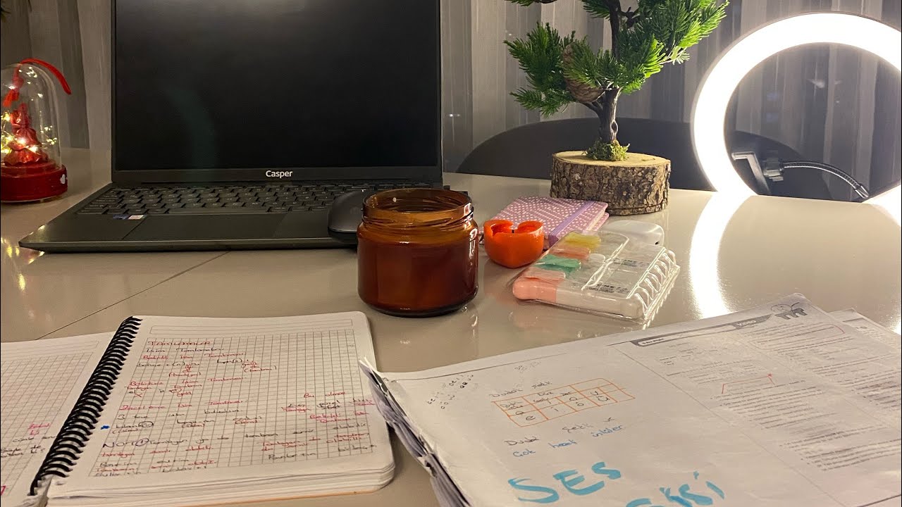 NİGHT STUDY WİTH ME(with asmr vibe)