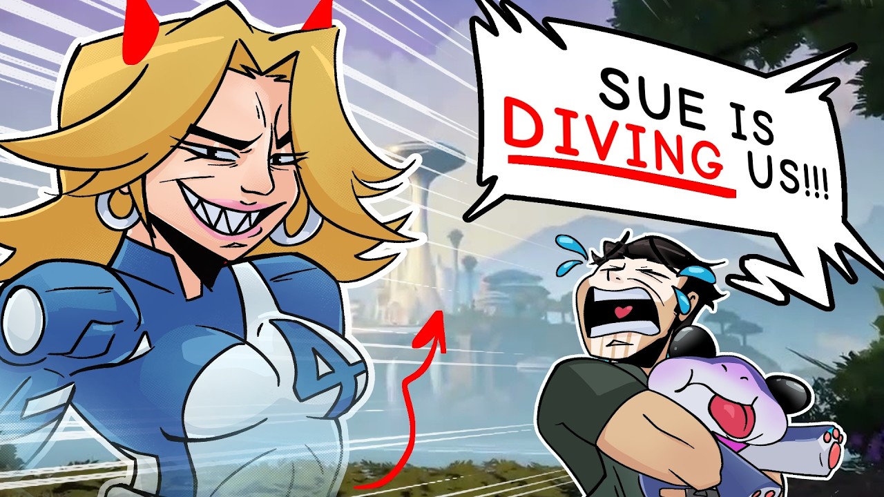 Almost An Hour Of Rage Baiting On Ranked With Invisible Woman In Marvel Rivals