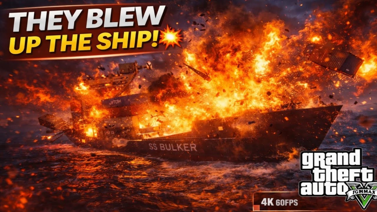They Blew Up the Ship 😱🔥 | GTA 5