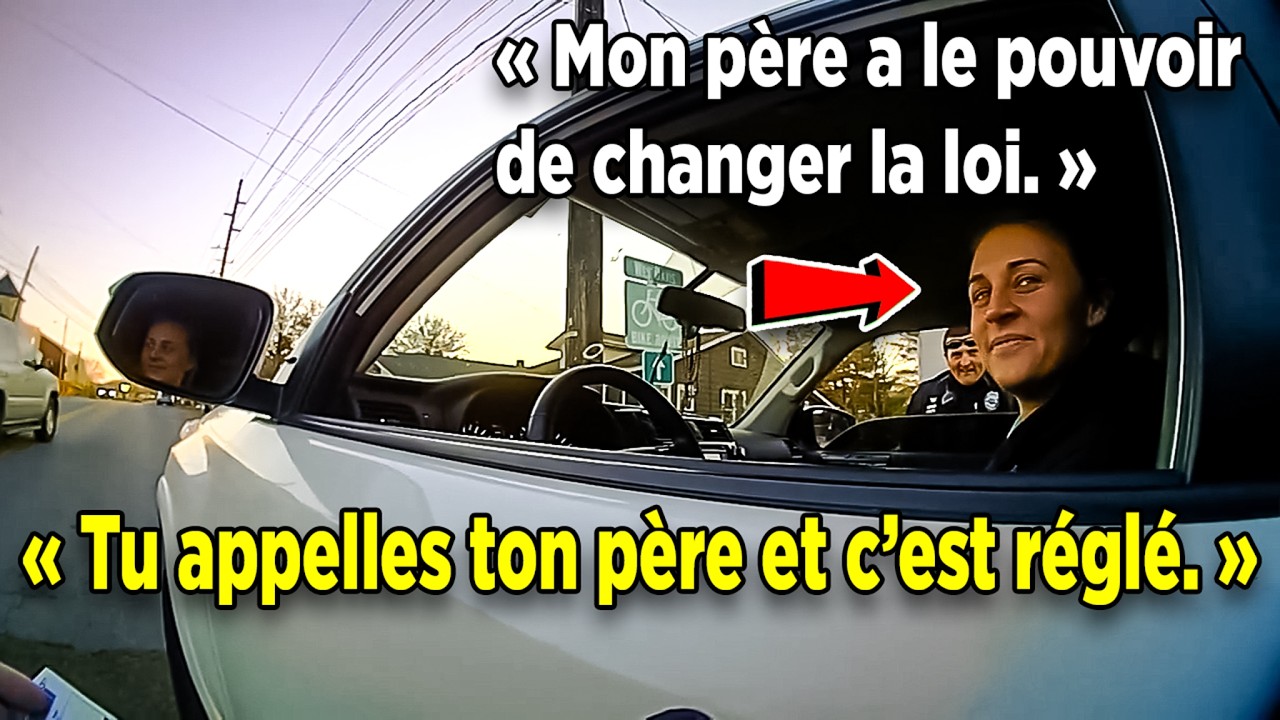 La fille d’un sénateur a fait renvoyer un policier juste pour une phrase