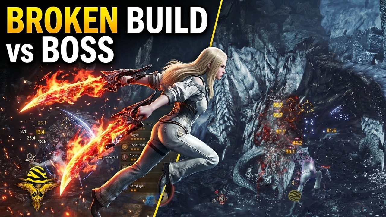 Broken Damage Build vs Hardest Boss (10-Star Arkveld)