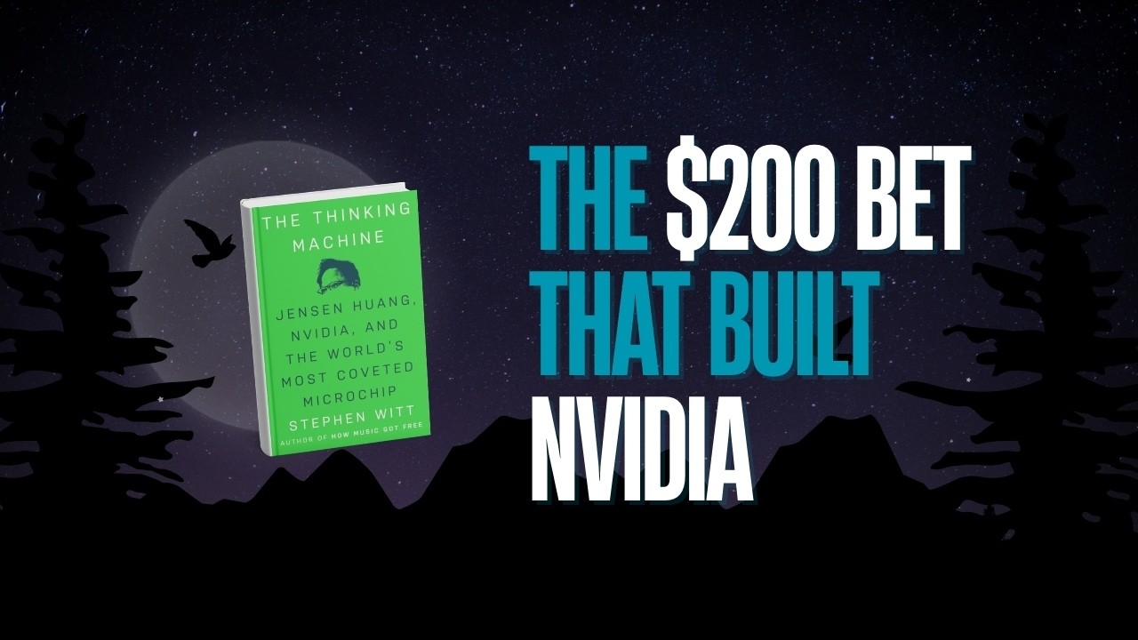 The $200 Bet That Built a $3 Trillion Company | The Thinking Machine | Narrated Book Summary
