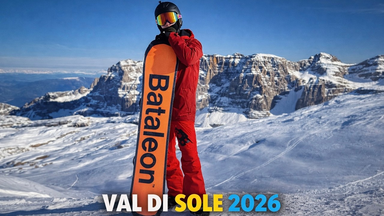 VAL DI SOLE 2026 - Włochy Alpy Vlog