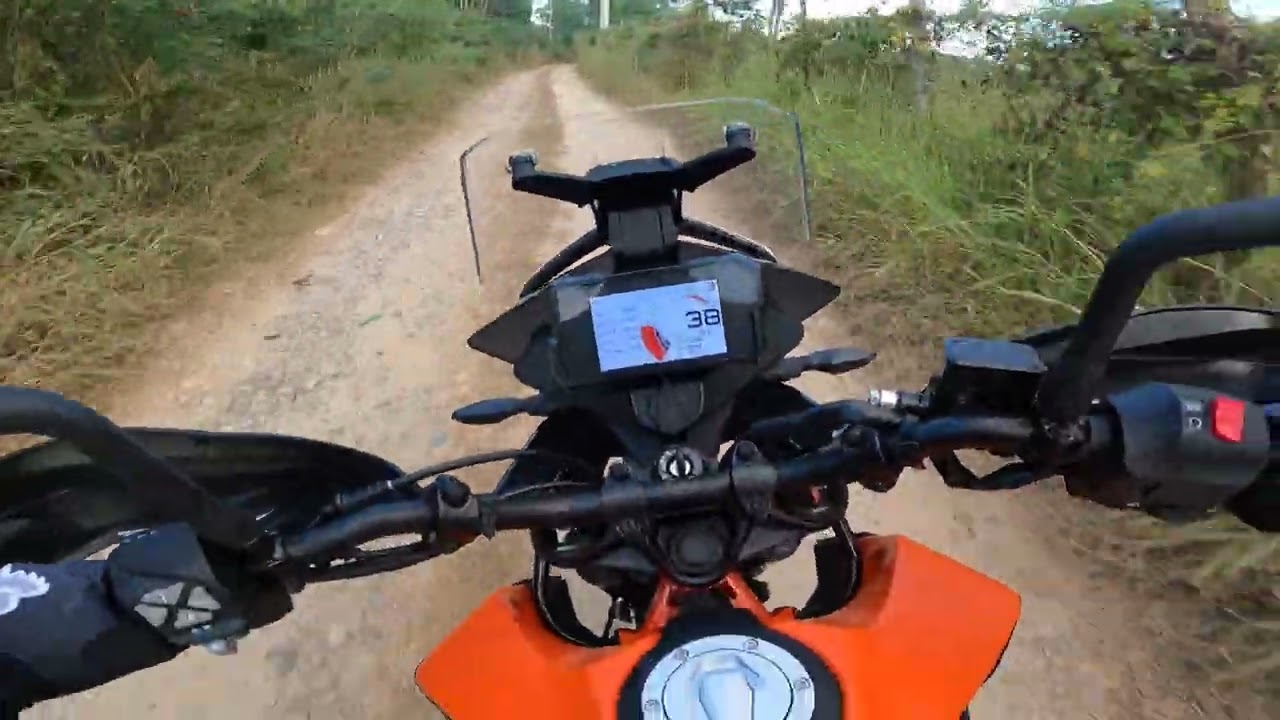 2023 KTM 390 Adventure off-road and gravel POV