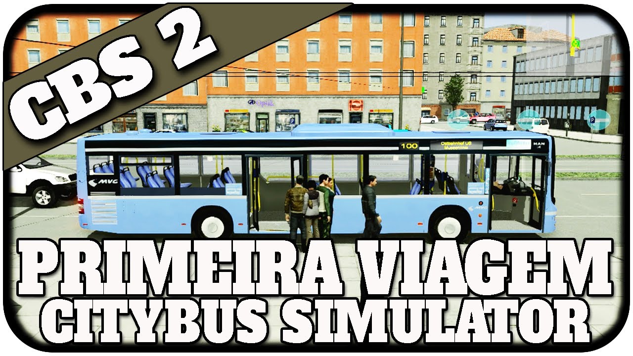 CityBus Simulator 2 Munich - Primeira Viagem