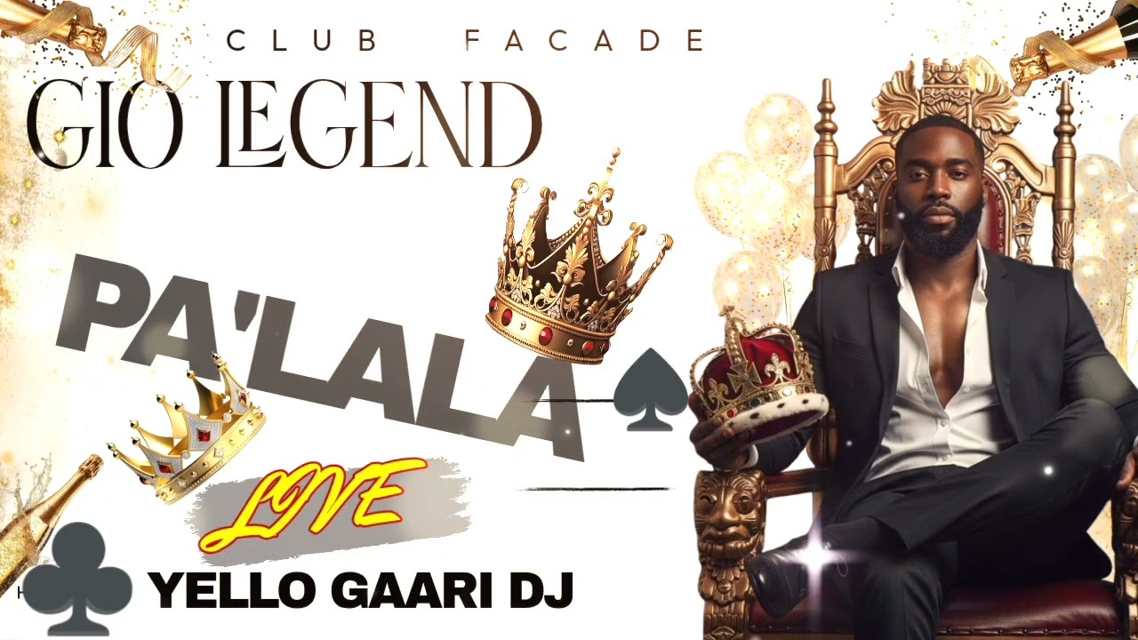 GIO LEGENDS👑🔥YUYU ZALM🎤🔥(PA'LALA)🔥LIVE ✨️💃 CLUB FACADE 💃🍾DJ YELLO GAARI🎧🎚💣🔥