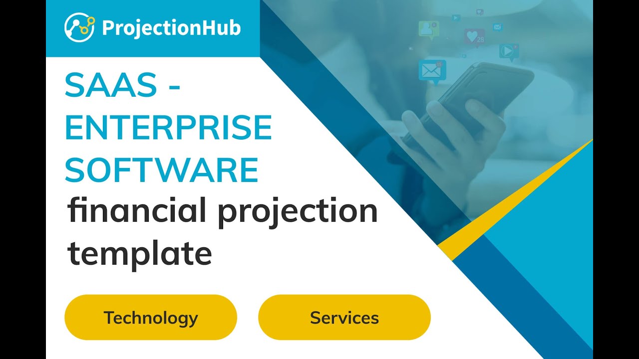 Enterprise SaaS Financial Projections Excel Template Walkthrough