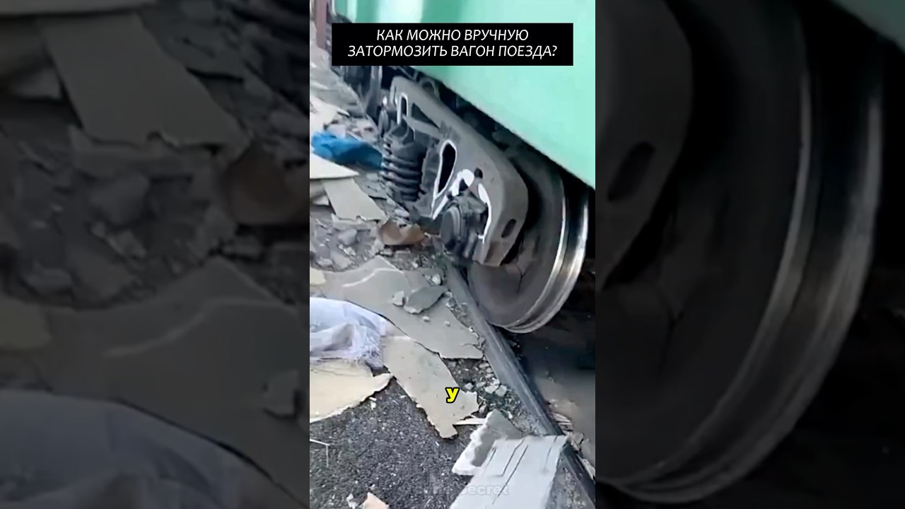 🔥🚂 Как можно вручную затормозить вагон?