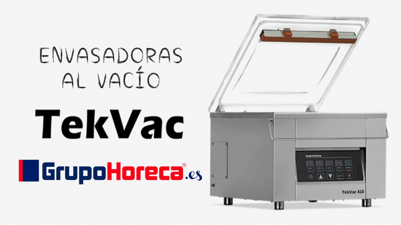 TekVac - Envasadora al vacío por Sensor | Grupo Horeca