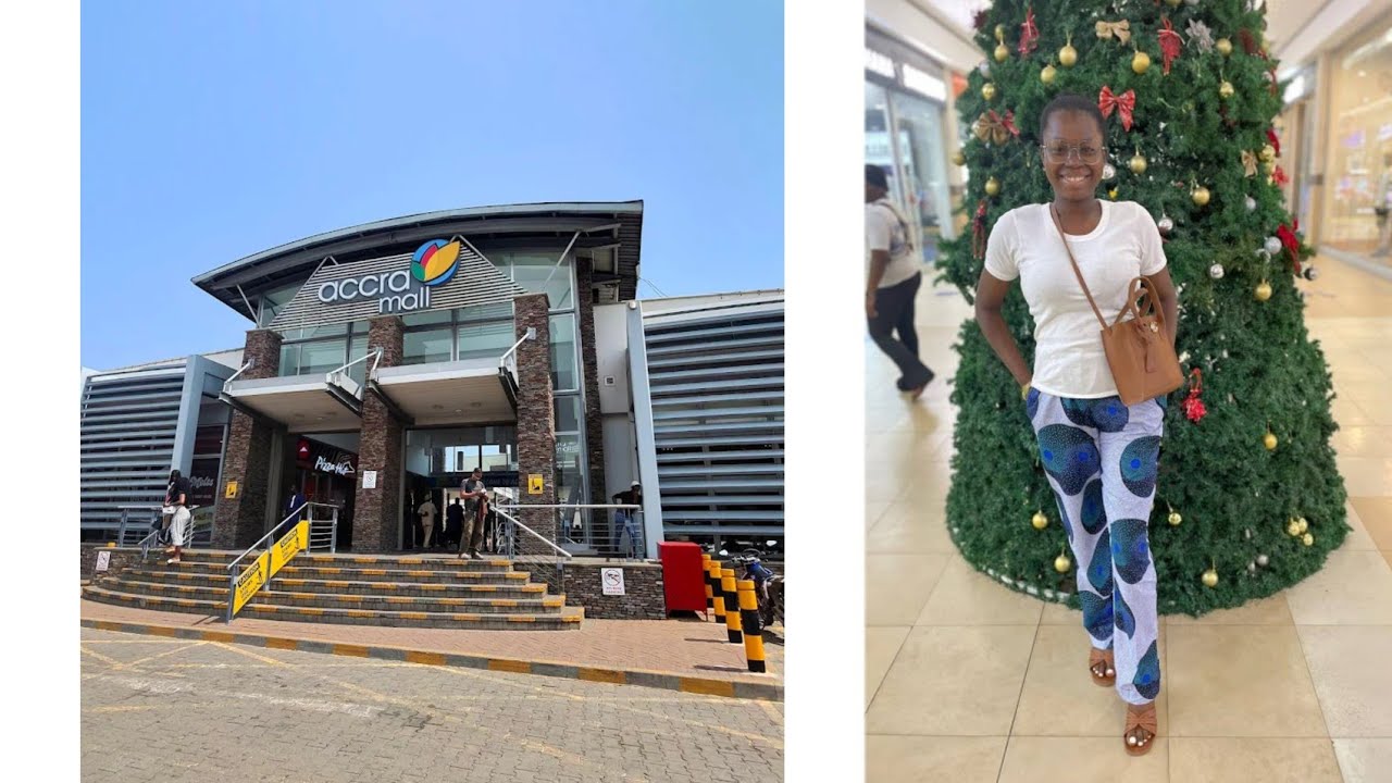 Nigerians 🇳🇬 Explore ACCRA MALL in Ghana 🇬🇭 : Nightlife & Window Shopping #shopping