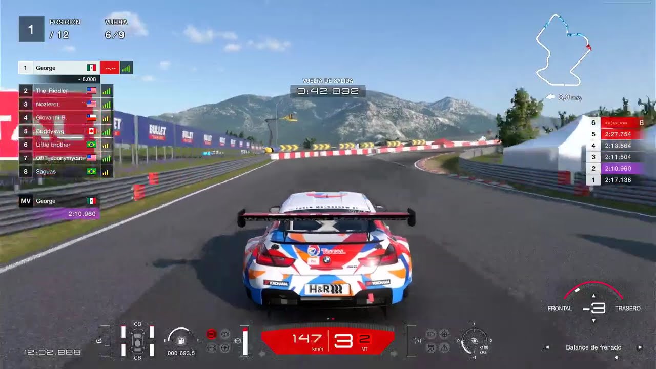 Carrera - C.  Circuito de Sainte Croix - B. Gr3  P1