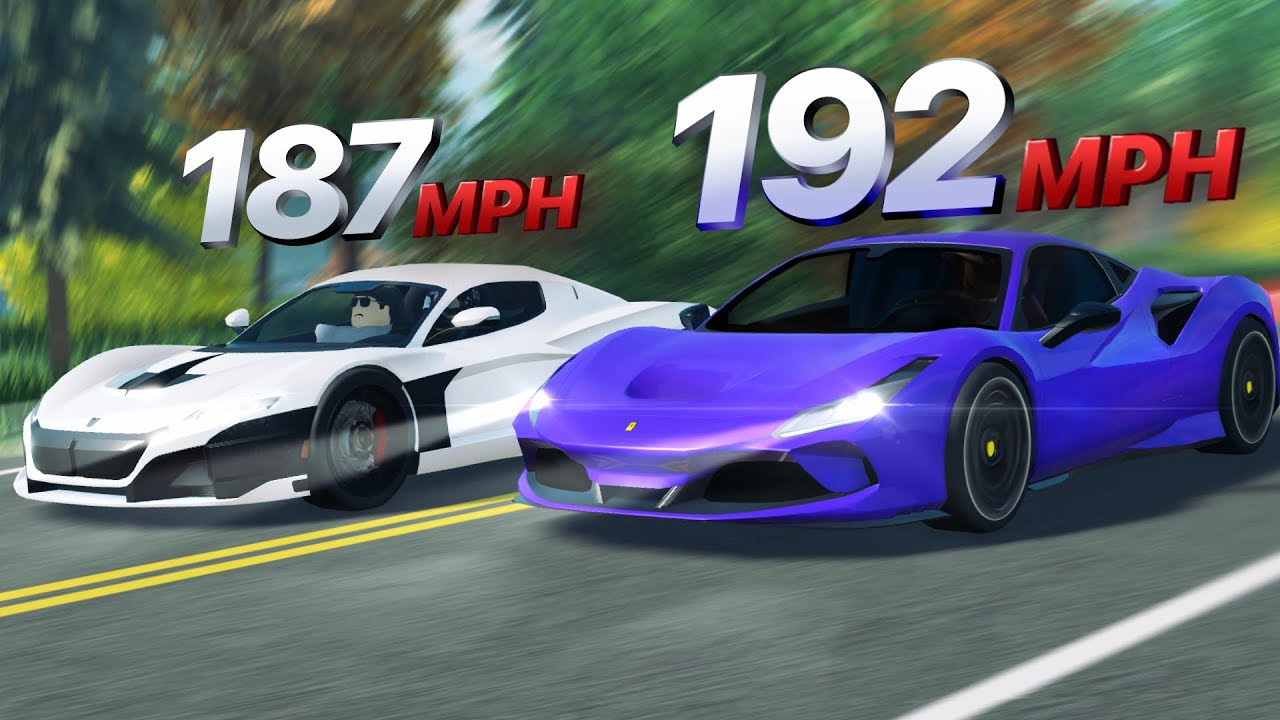 Racing the fastest cars in ERLC