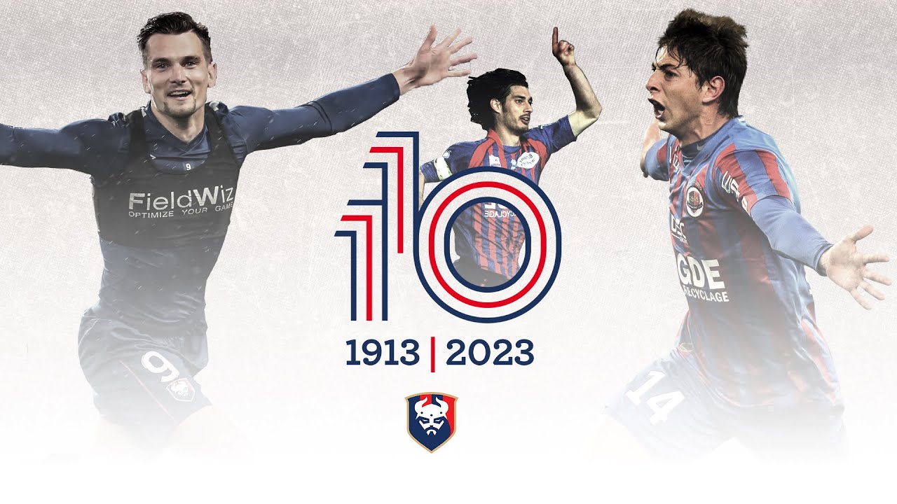 110 ans d’émotions avec le SM Caen ❤️💙 𝟭𝟵𝟭𝟯-𝟮𝟬𝟮𝟯 🎂 ⚽