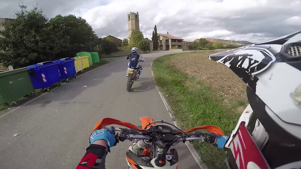 British Ktm Dirtbikes & Yamaha Yfz450R Atv Spanish Mountains