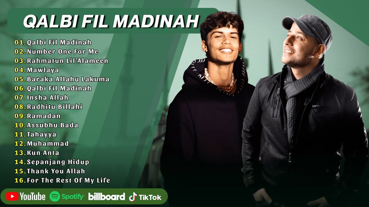 Qalbi Fil Madinah | Maher Zain Full Album Religi Terbaru & Best Nasheed 2025