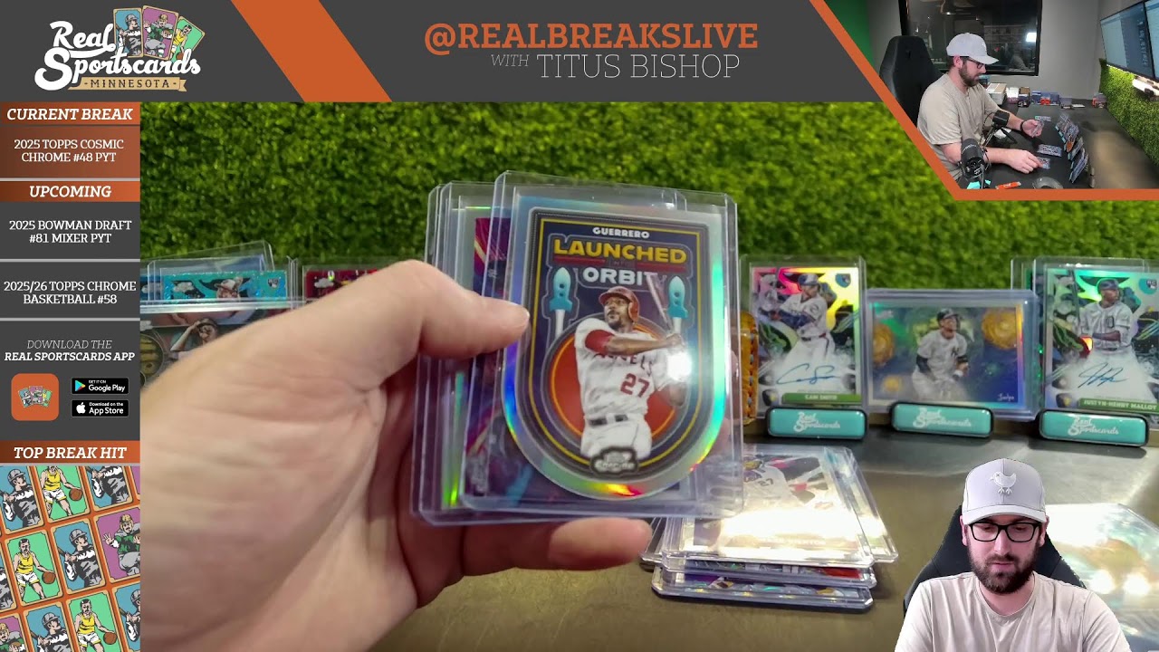 2025 Topps Cosmic Chrome #48 HALF Case Pick Your Team (1/27/26)