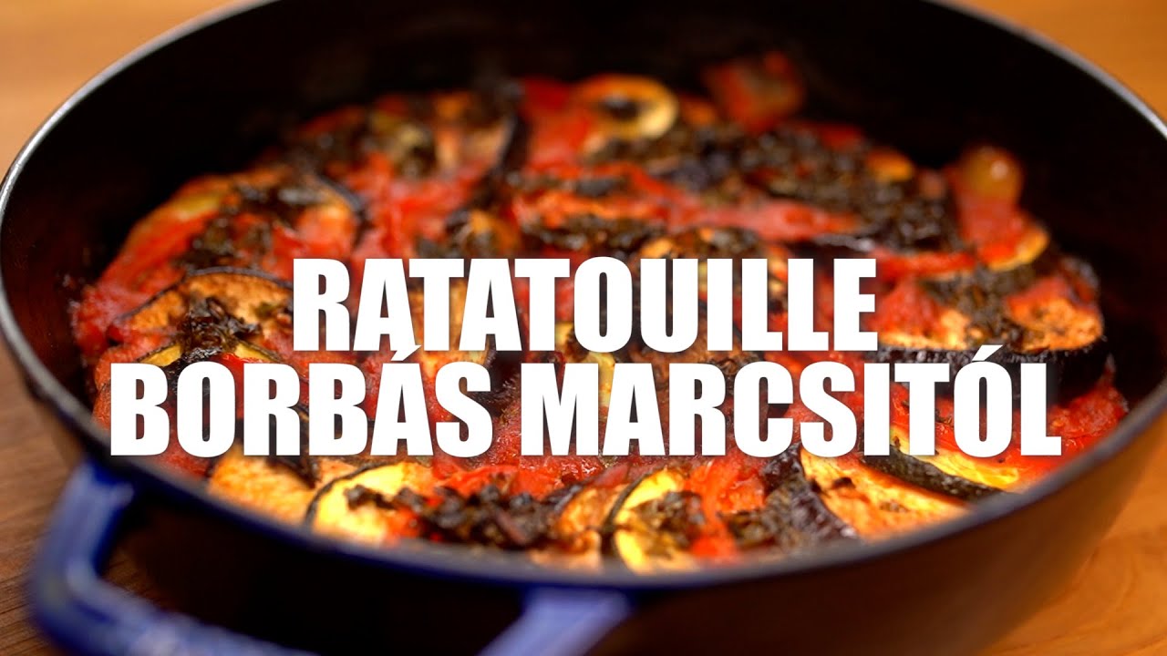 Ratatouille, a francia lecsó Borbás Marcsi konyhájából