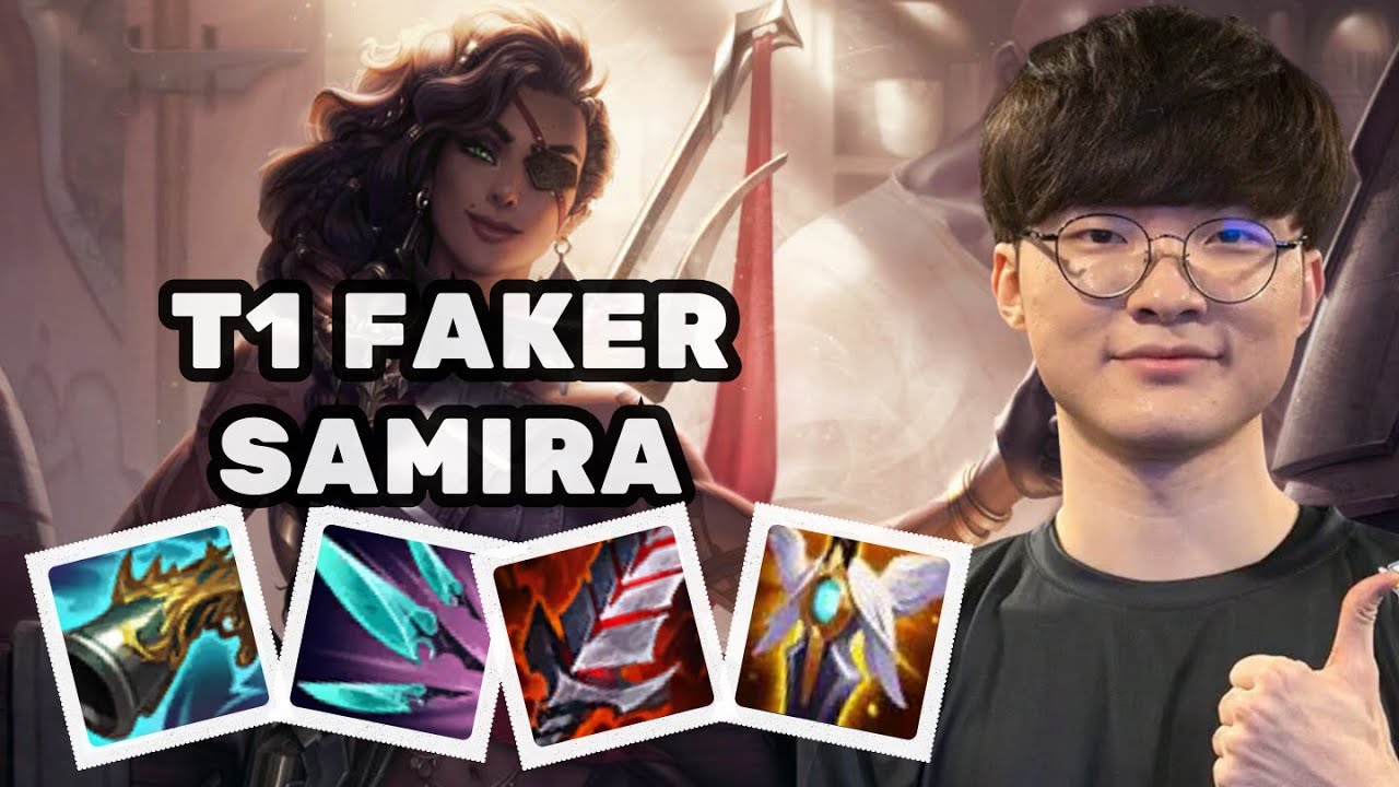 T1 FAKER WITH SAMIRA BOT - KOREAN QUEUE - BEST INTERNATIONAL VODS