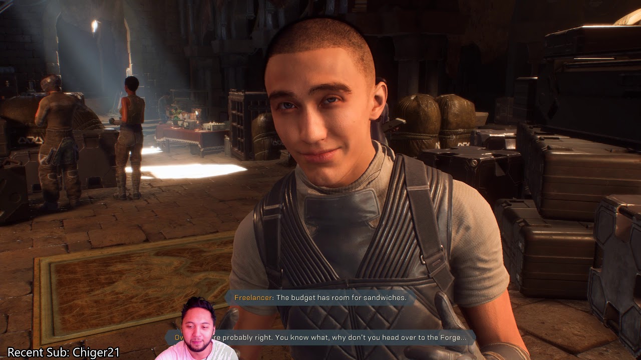 Character Creation | Welcome To Fort Tarsis | Anthem Let's Play With Commentary (PC 1080p)