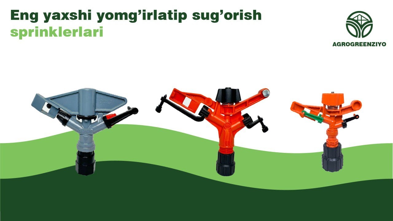 Eng yaxshi yomg’irlatib sug’orish tizimlari