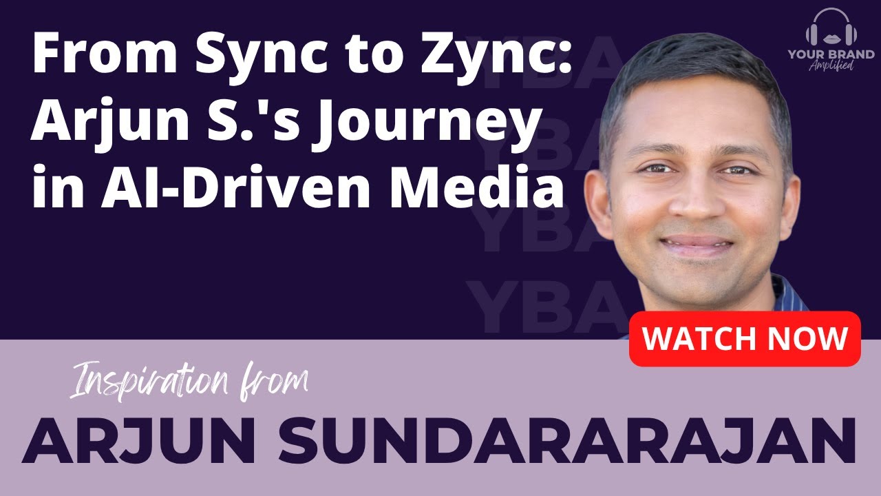 From Sync to Zync: Arjun S.'s Journey in AI-Driven Media