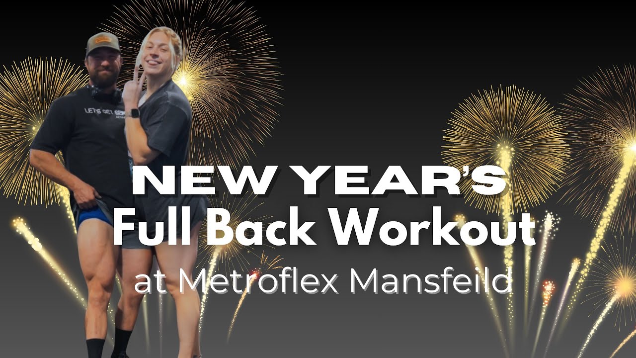 New Years Day: FULL BACK DAY! This is a workout video. 