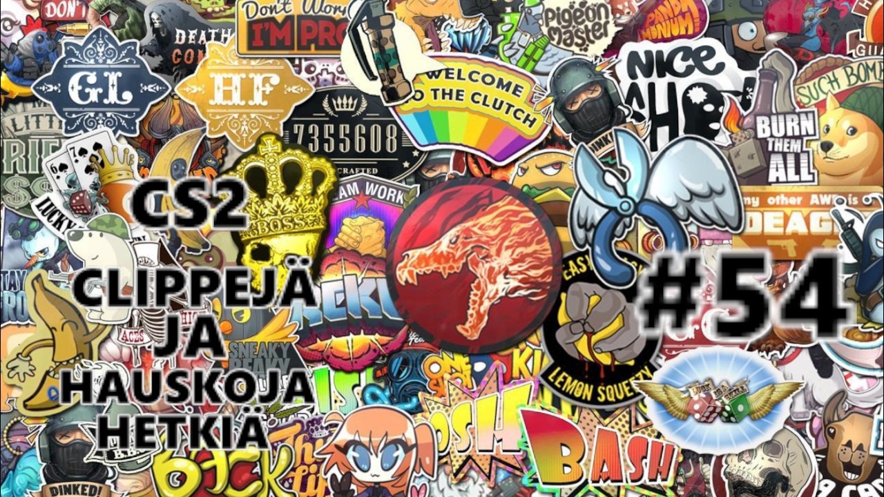 CS2 Clippejä ja hauskoja hetkiä #54