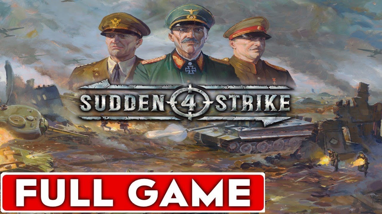 Sudden Strike 4 Full Game Walkthrough Longplay