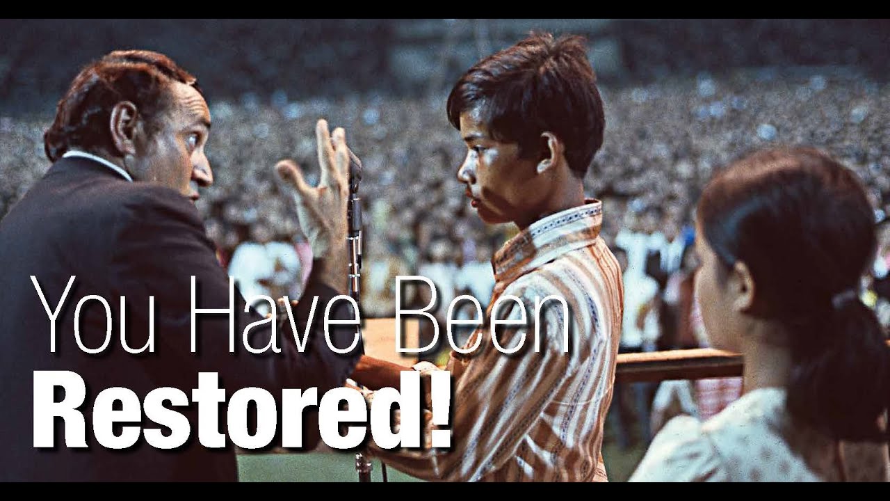 You Have Been Restored!