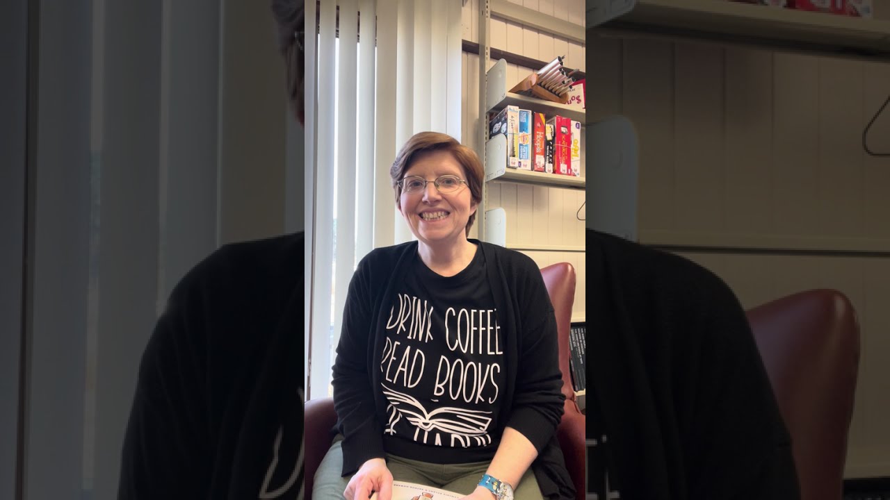 Library Lady reads Mr. Putter and Tabby Dance the Dance