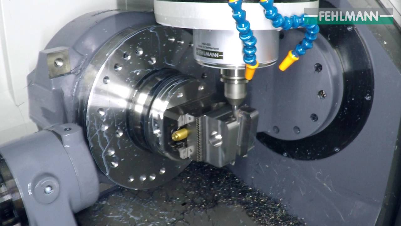 High Dynamic Cutting auf der neuen FEHLMANN VERSA 645 linear.