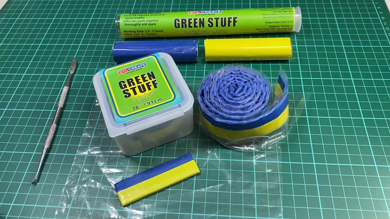 Sculpting with Green Stuff Part One: an introduction to modelling putty and sculpting tools.