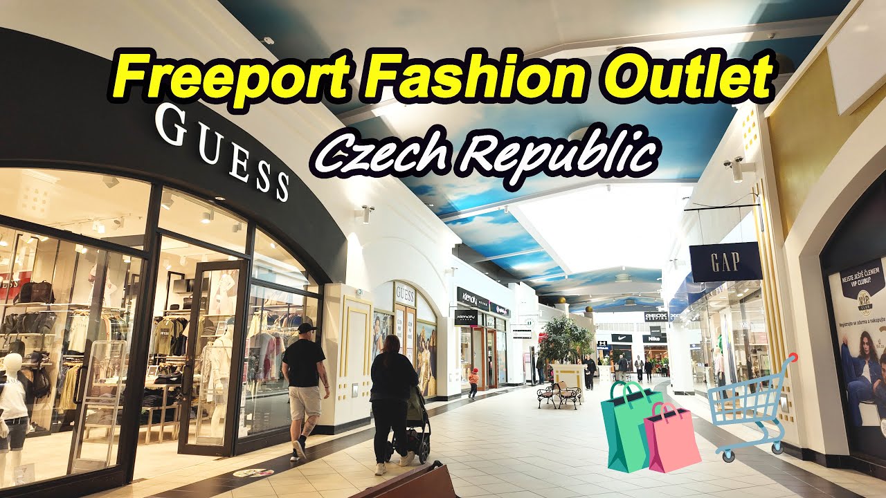[4K] Walking Tour of Freeport Fashion Outlet | Czech Republic Border Outlet  | May 2025
