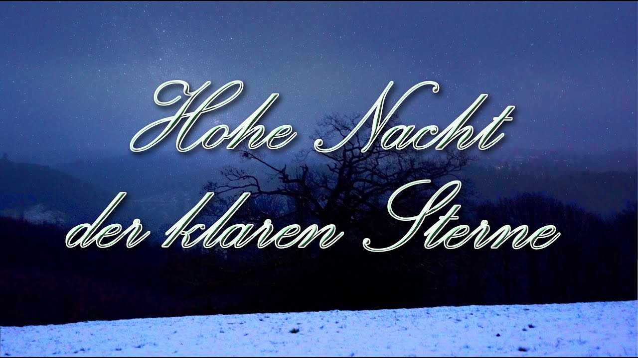 Gesche & Lorelina - Hohe Nacht der klaren Sternen