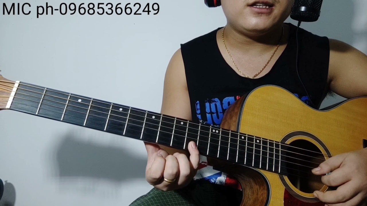 နှုတ်မဆက်နဲ့ငိုချင်တယ် guitar tutorial (full lesson)