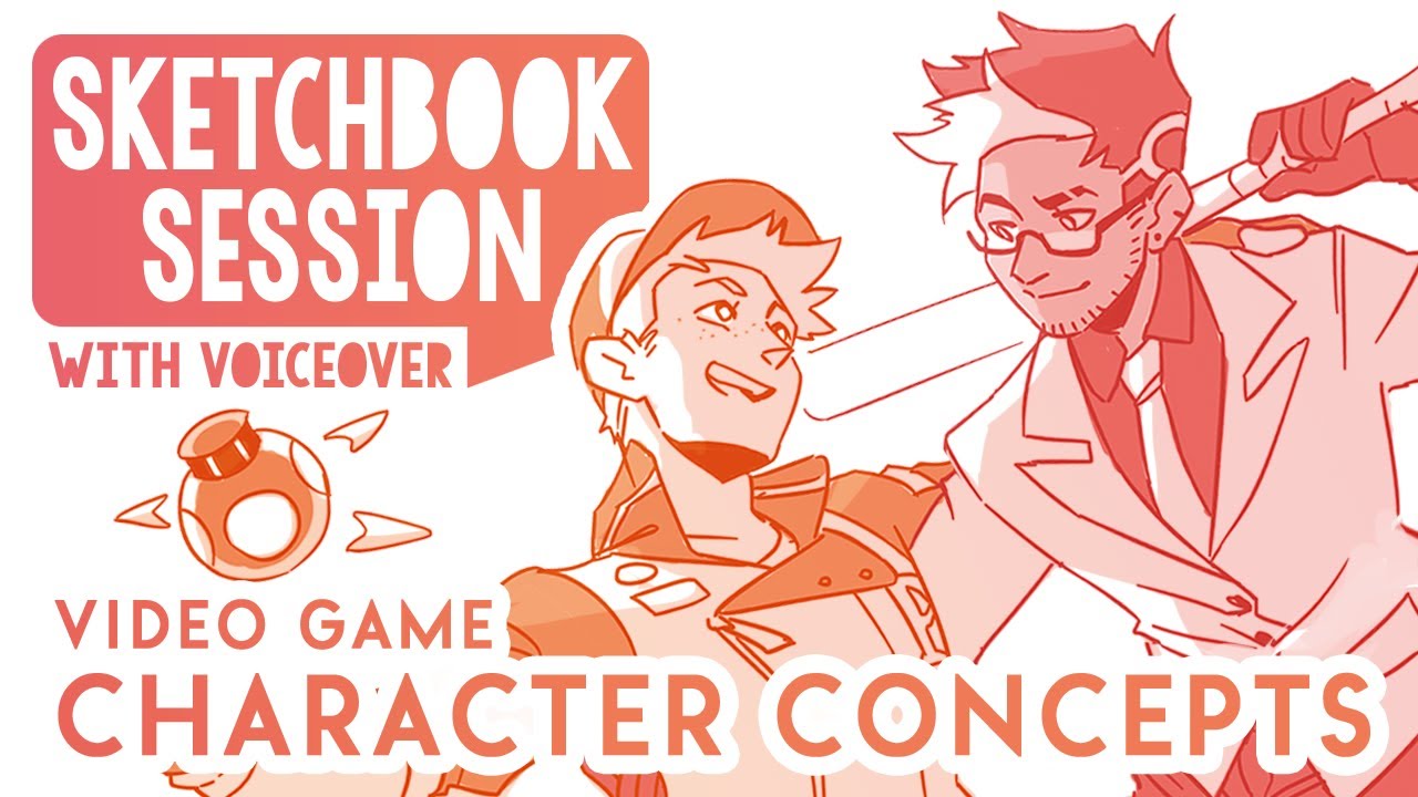 Character design & Chill | SKETCHBOOK SESSION