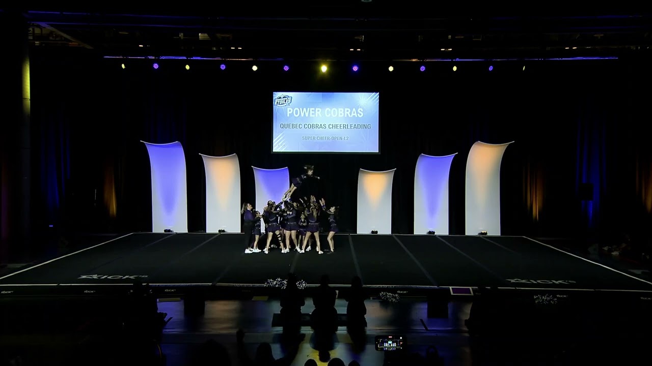 Power Cobras - Quebec Cobras Cheerleading - Super Cheer Open L2