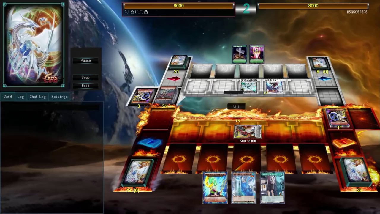 GOPRO  TRIPLE COSMIC BLAZAR DRAGON NECROID SYNCHRO COMBO FROM  CARD OTK
