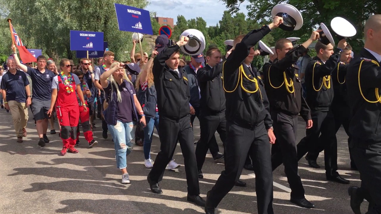 The Tall Ships Races Kotka 2017 - Crew Parade
