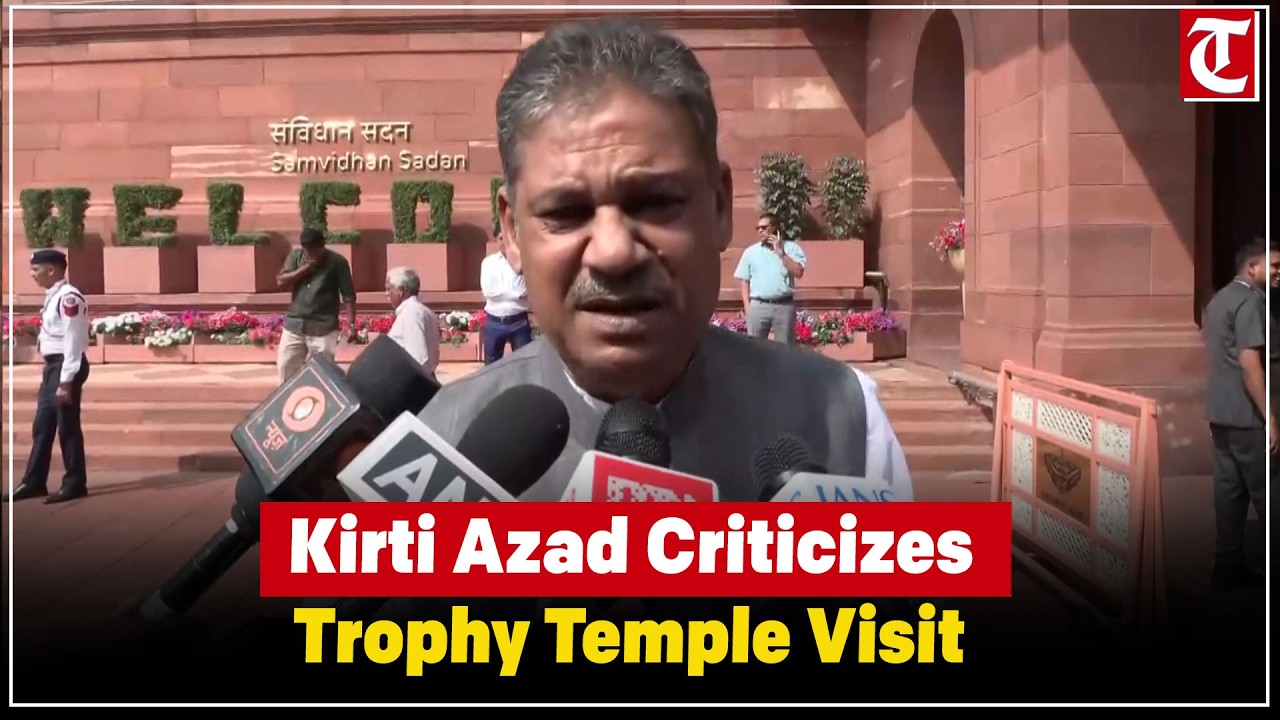 Kirti Azad Slams India Team for Taking T20 WC Trophy to Hanuman Temple