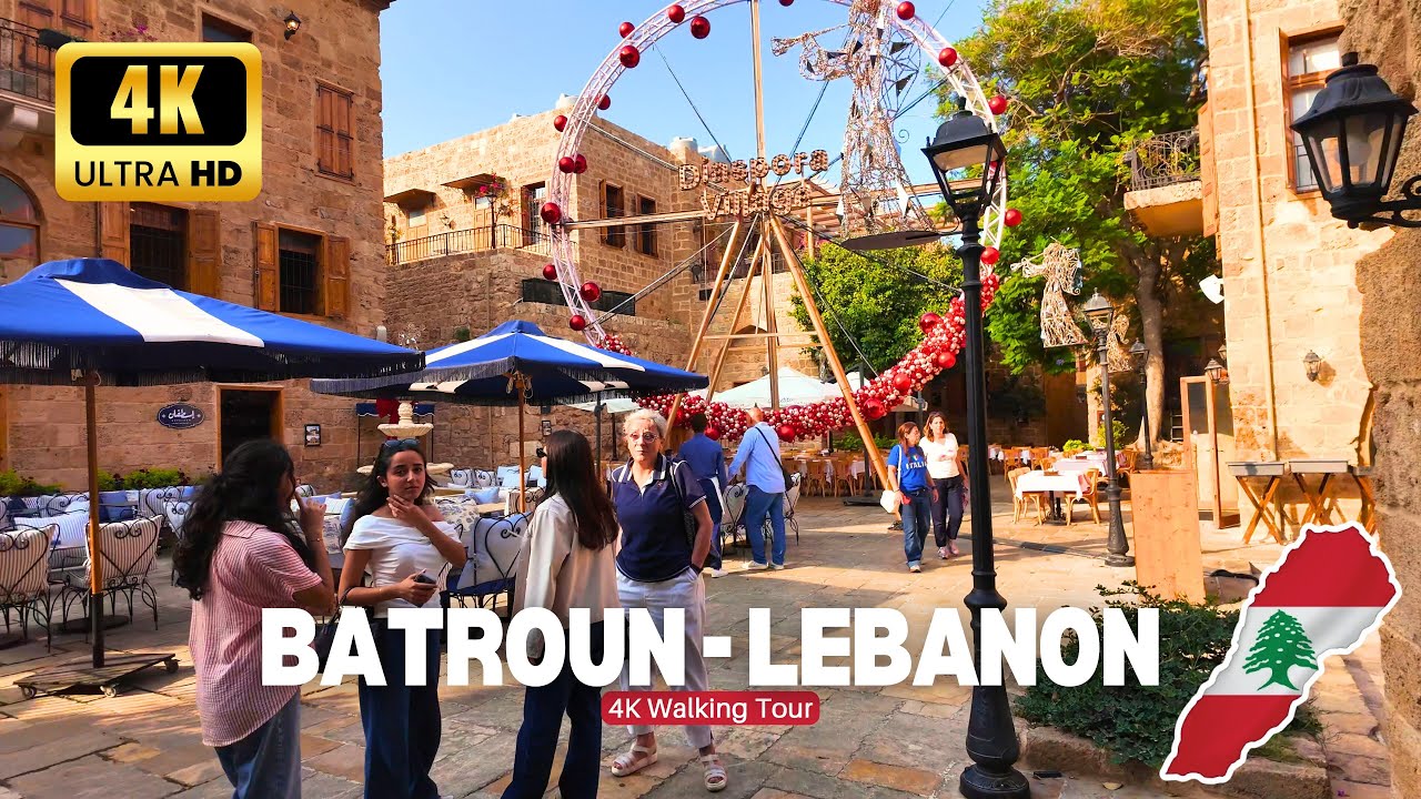 BATROUN, Lebanon 🇱🇧 Walking Tour 4K | The Most Underrated Coastal City That Will Surprise You!